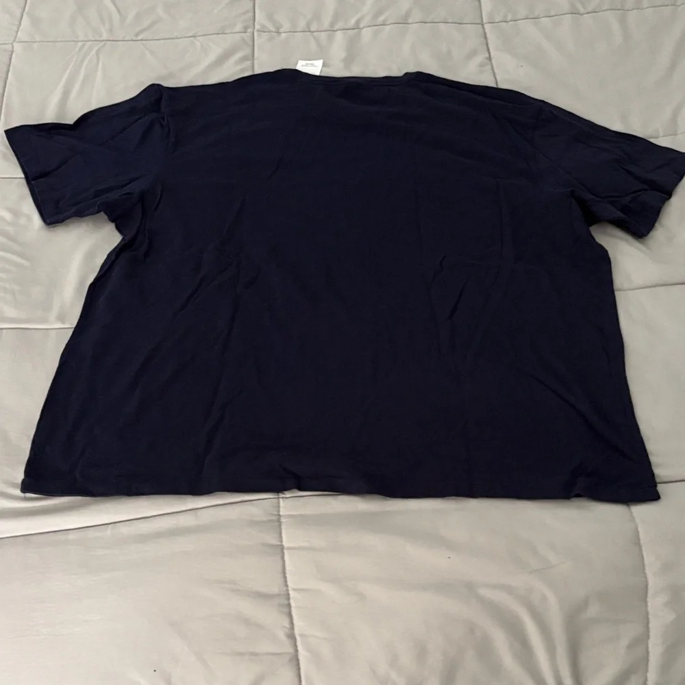 Polo Ralph Lauren Dark Blue Tee with Red Logo - Picture 6 of 8
